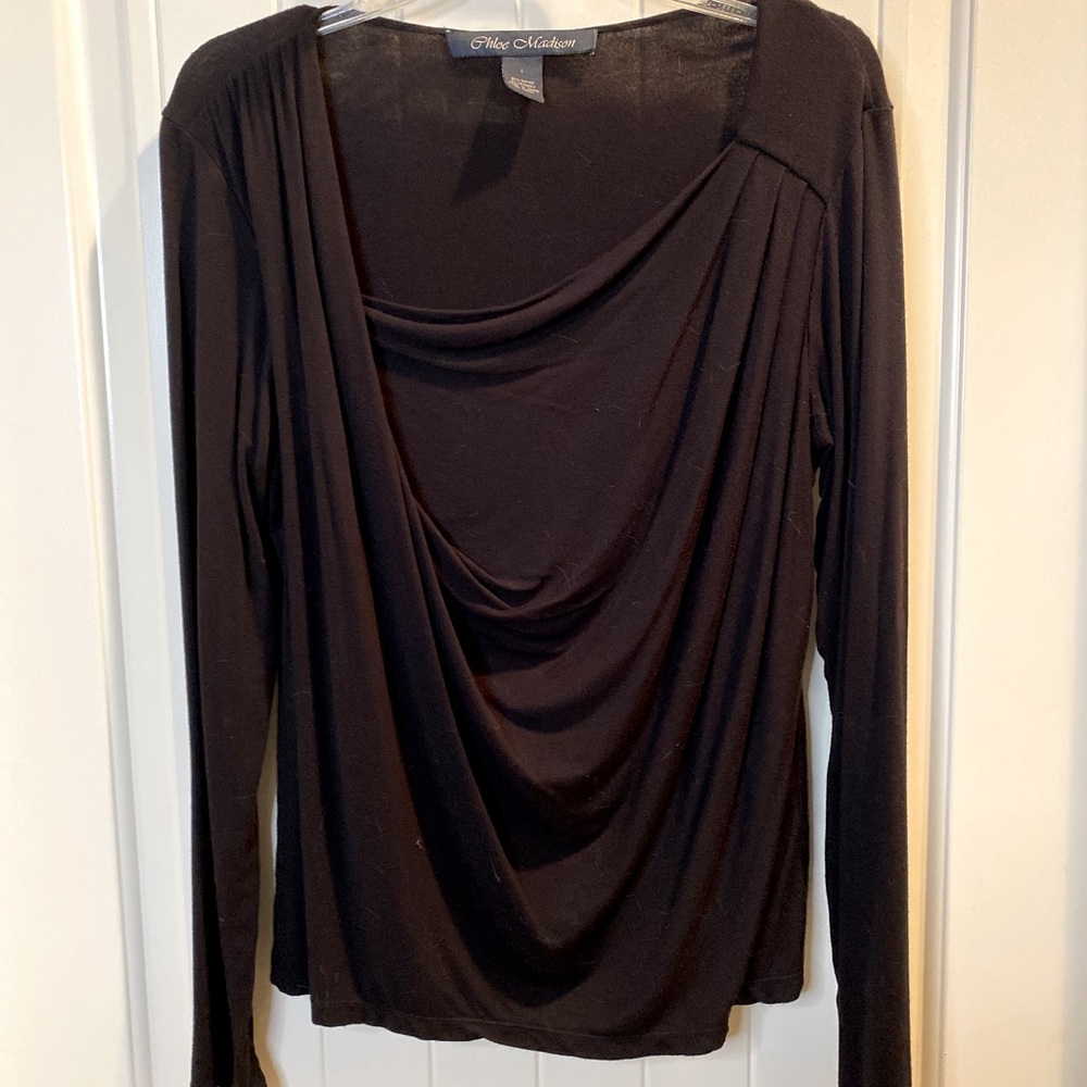 Chloe Madison long sleeve Top Sz L